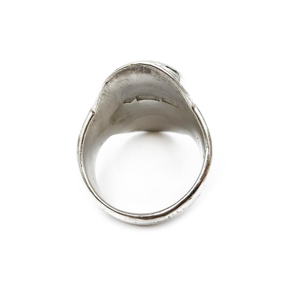 Hematiitti sormus 18,25mm #2