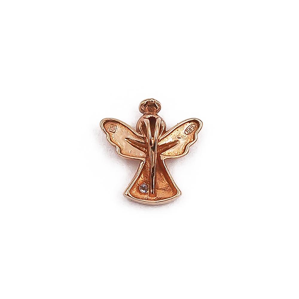 Kultainen enkeliriipus timantilla 0,005ct Timanttiset #1