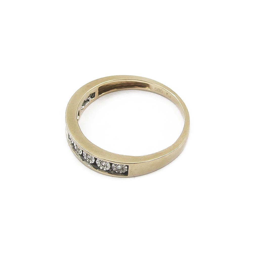 Timanttisormus 0,027ct halk.16mm #4