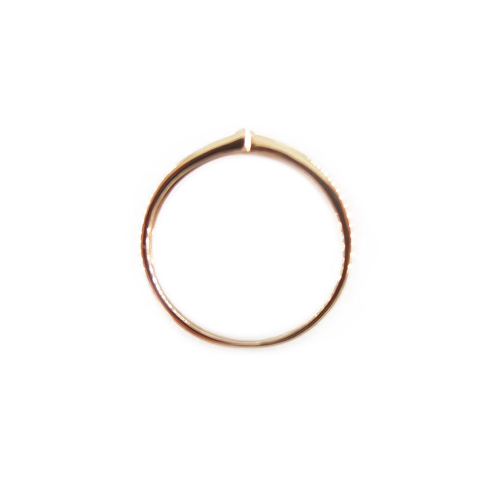 Kultainen timanttisormus,18mm, Tim.0,02ct #2