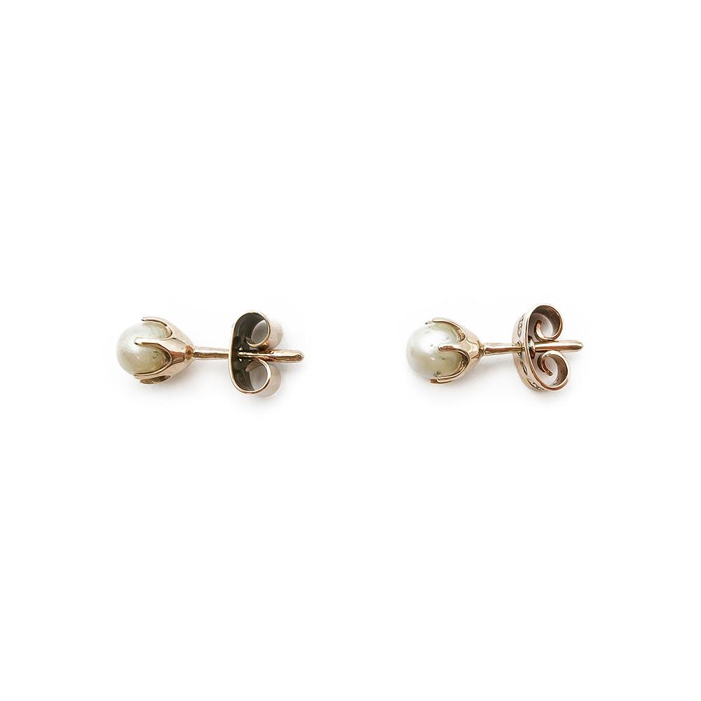 4,5mm Helmitappikorvakorut #1