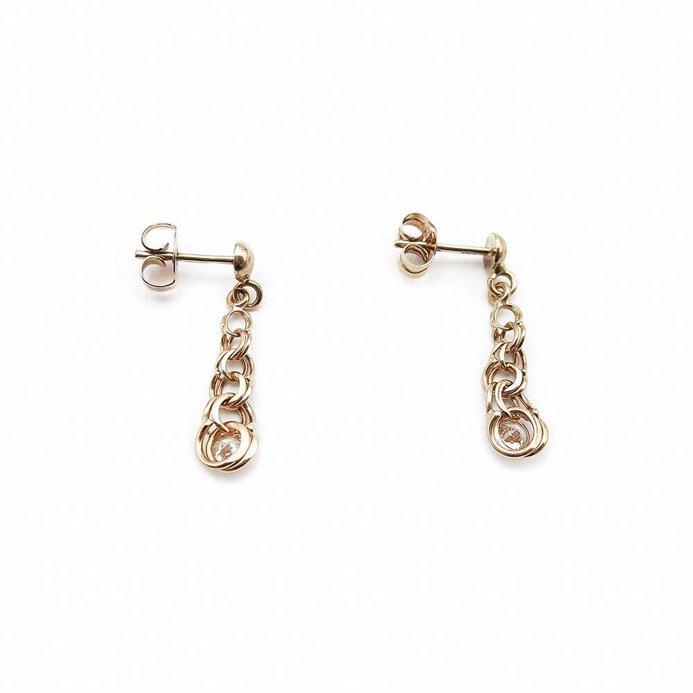 Timantti korvakorut 0,01ct #1