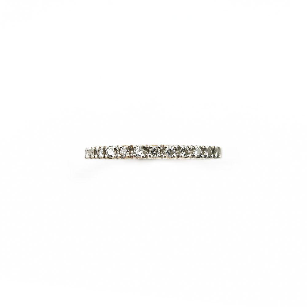 Kultainen timanttisormus 0.06ct 17,75mm #1