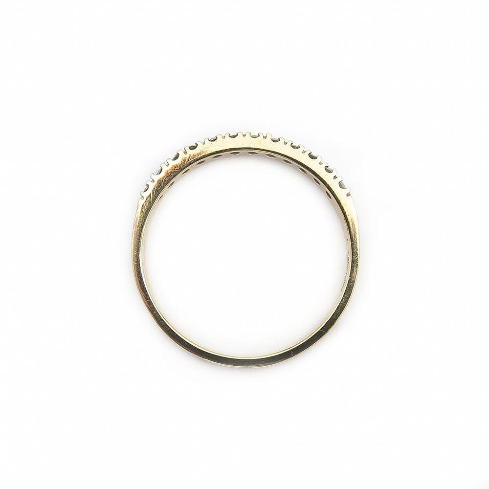 Kultainen timanttisormus 0.06ct 17,75mm #2