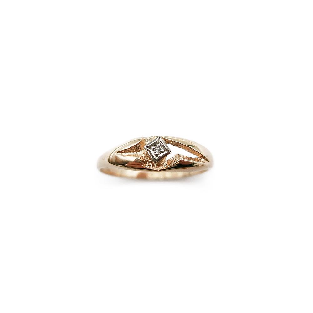 Timanttisormus 0,01ct 18,25mm #1
