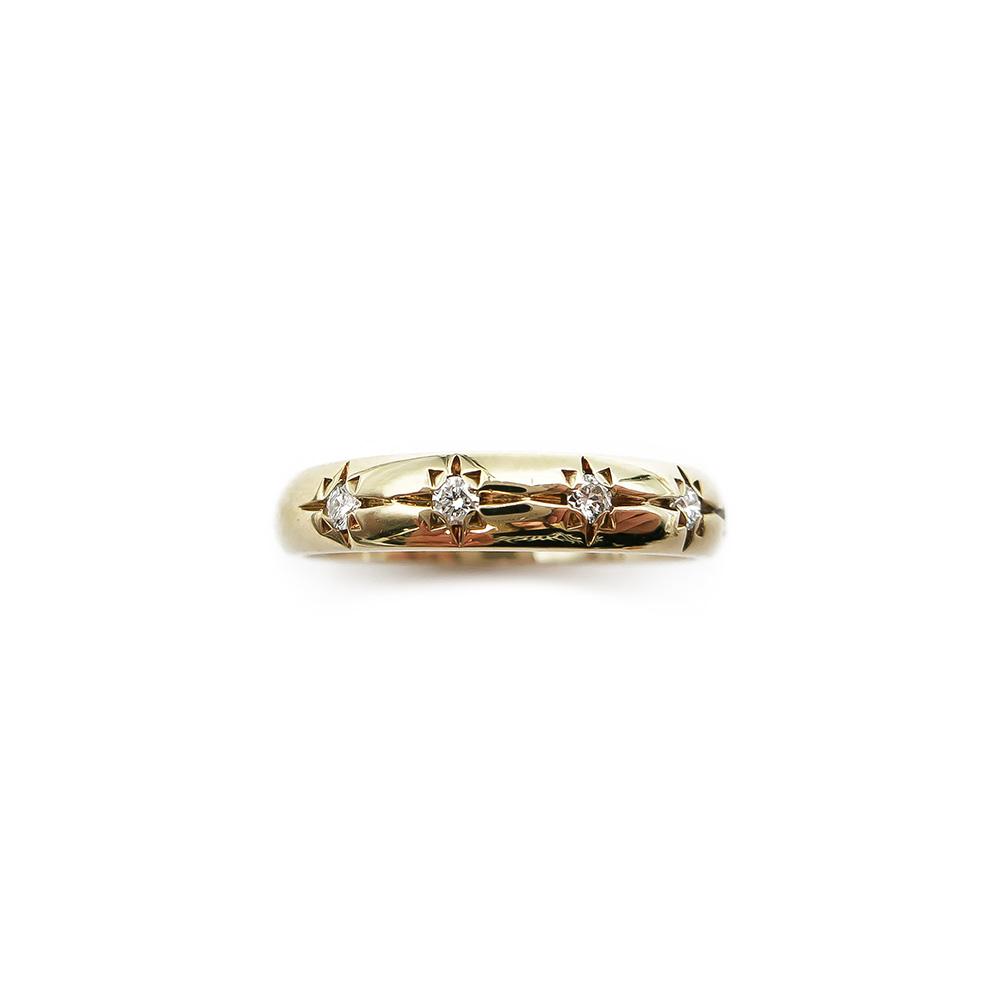 Silvan tähtitimanttisormus 0,1ct 16mm #1