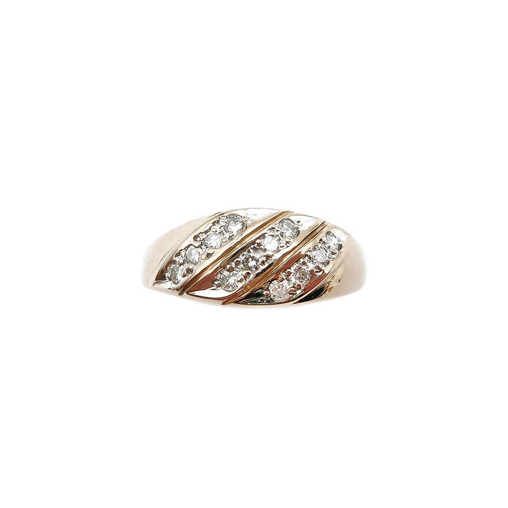 Timanttisormus 0,06ct 16,75mm #1