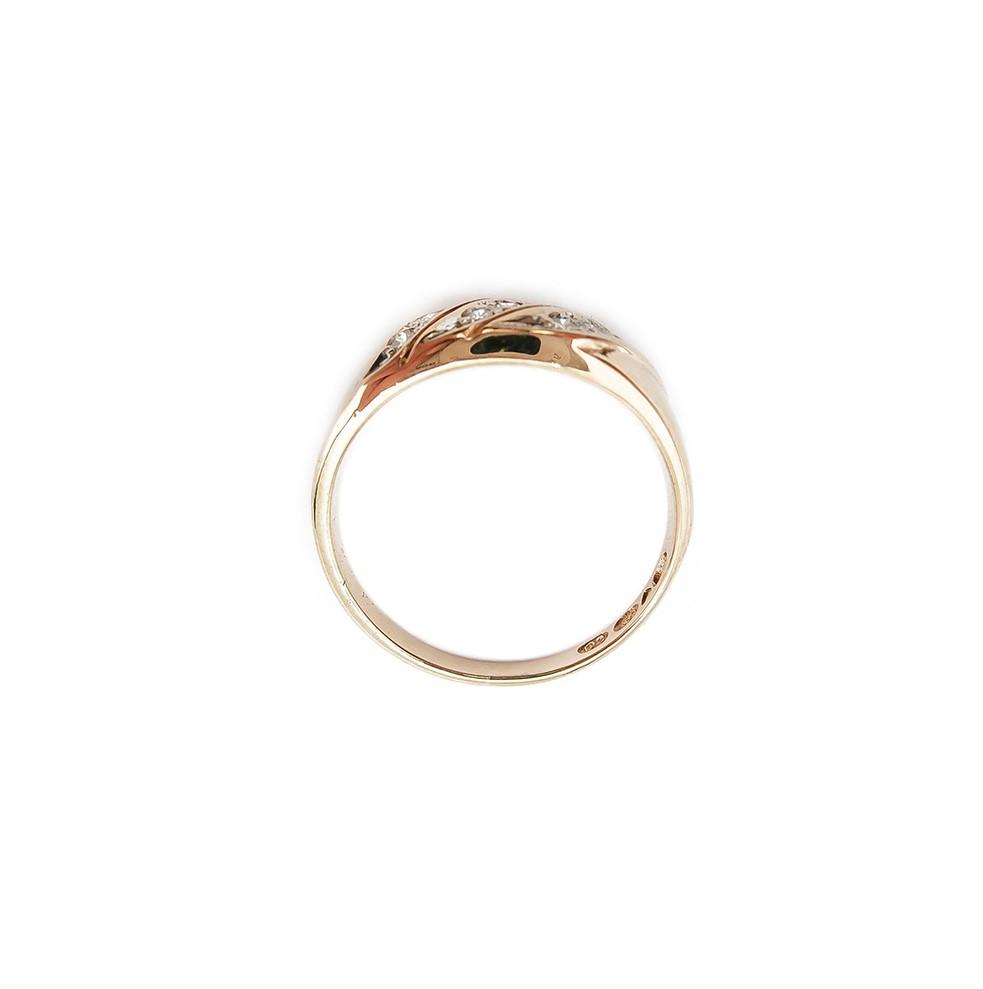 Timanttisormus 0,06ct 16,75mm #2