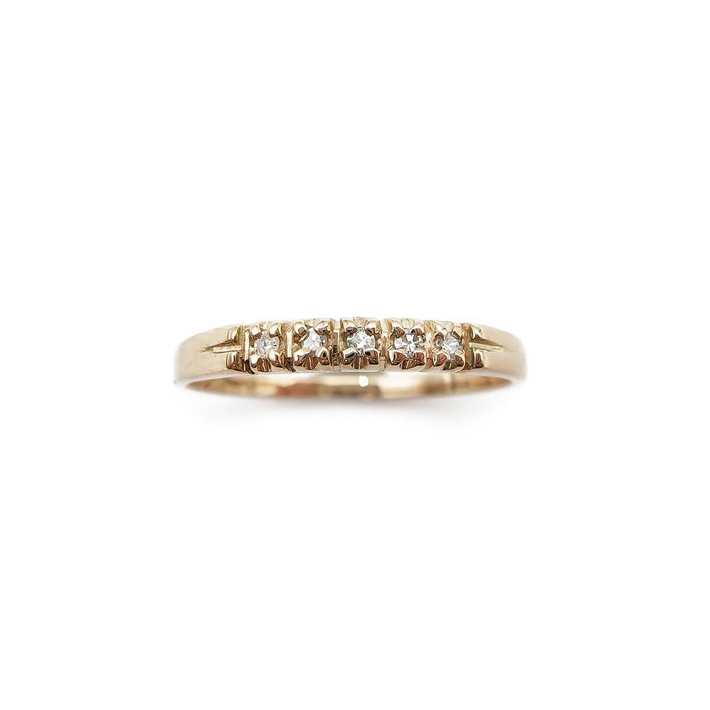 Timanttirivisormus 0,025ct 18mm #1