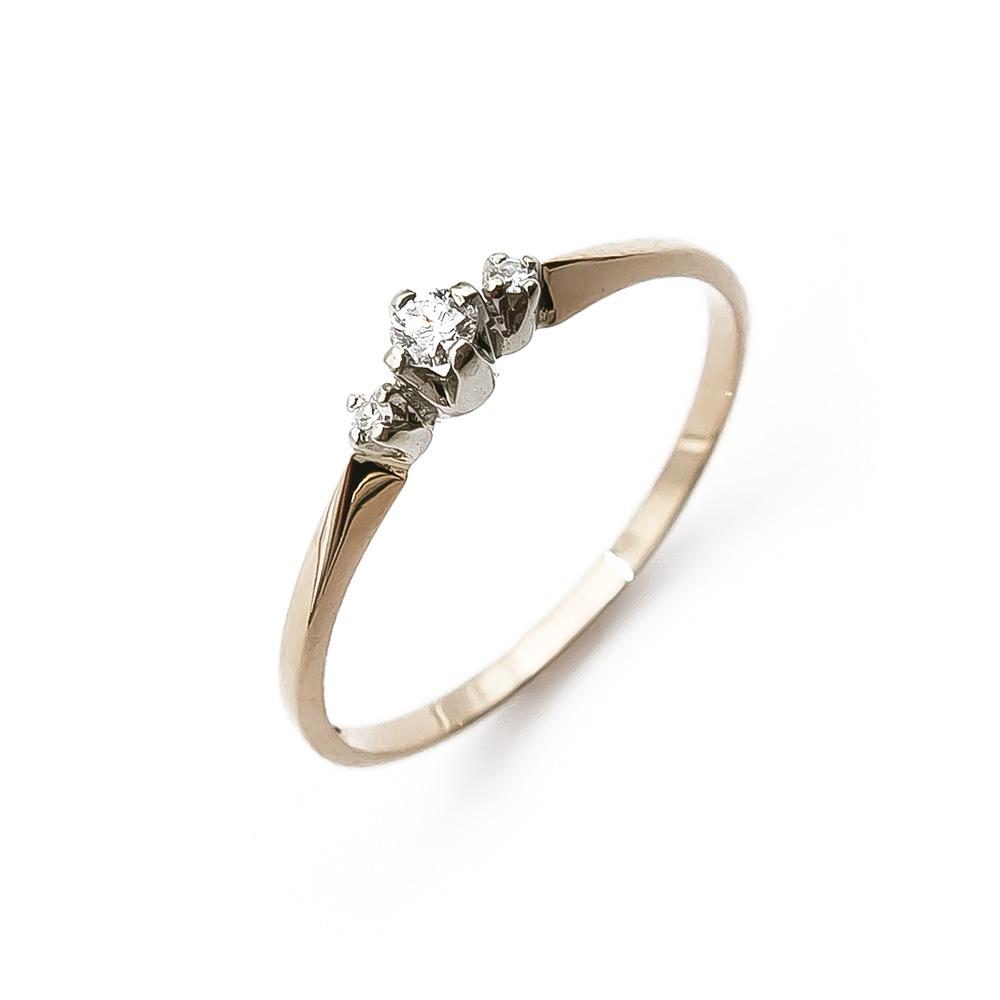 Timanttisormus 0,02ct 18mm #0