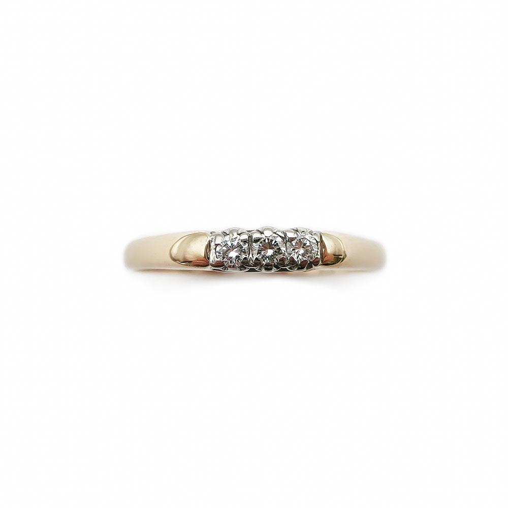 Timanttirivisormus 0,06ct 18mm #1