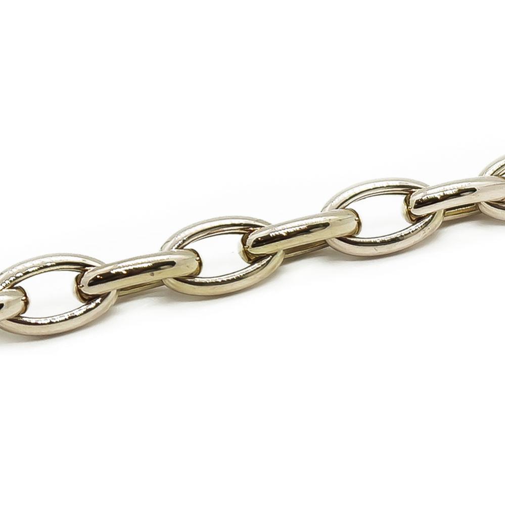Kultainen ranneketju soikeat lenkit p.19cm #2