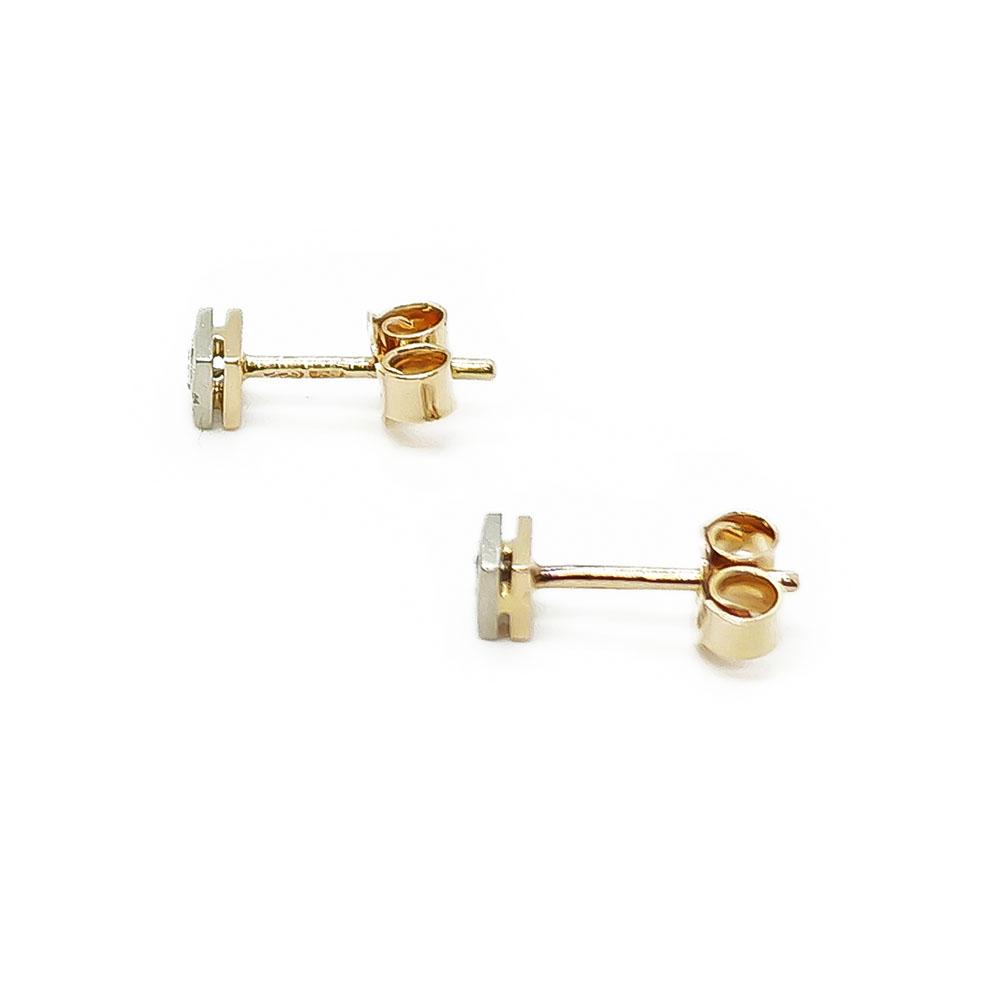 Timantti korvanapit 18k #1