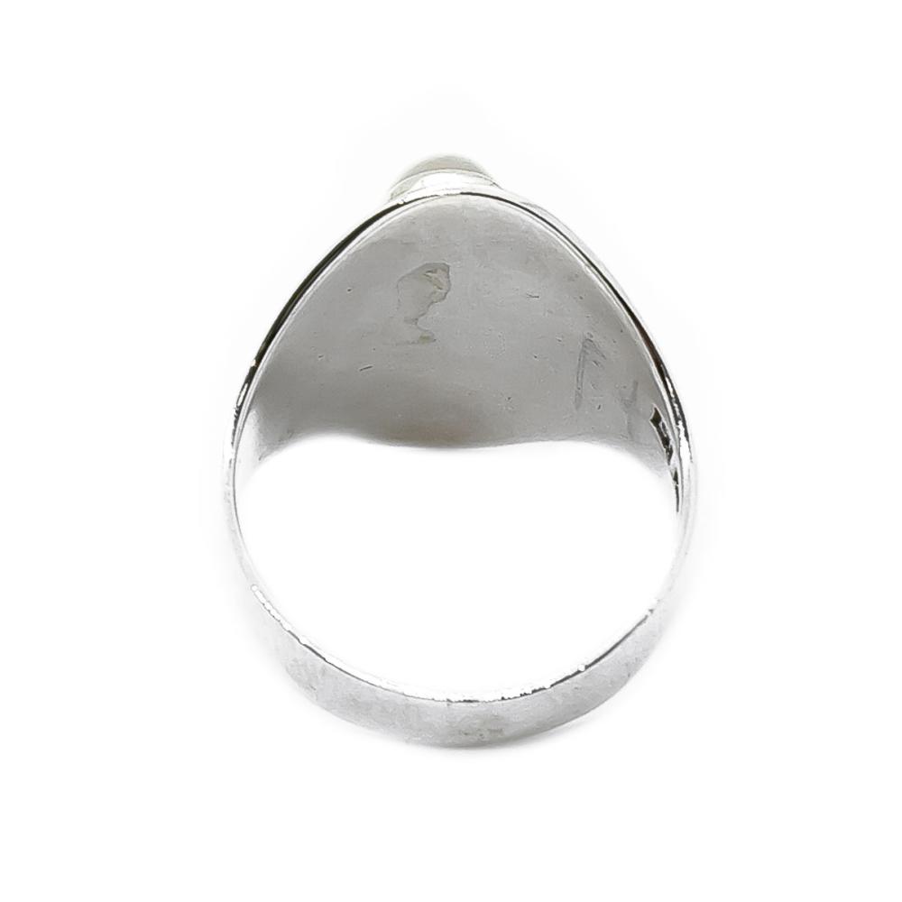 Hopea sormus ruusukvartsilla 16,5 #4