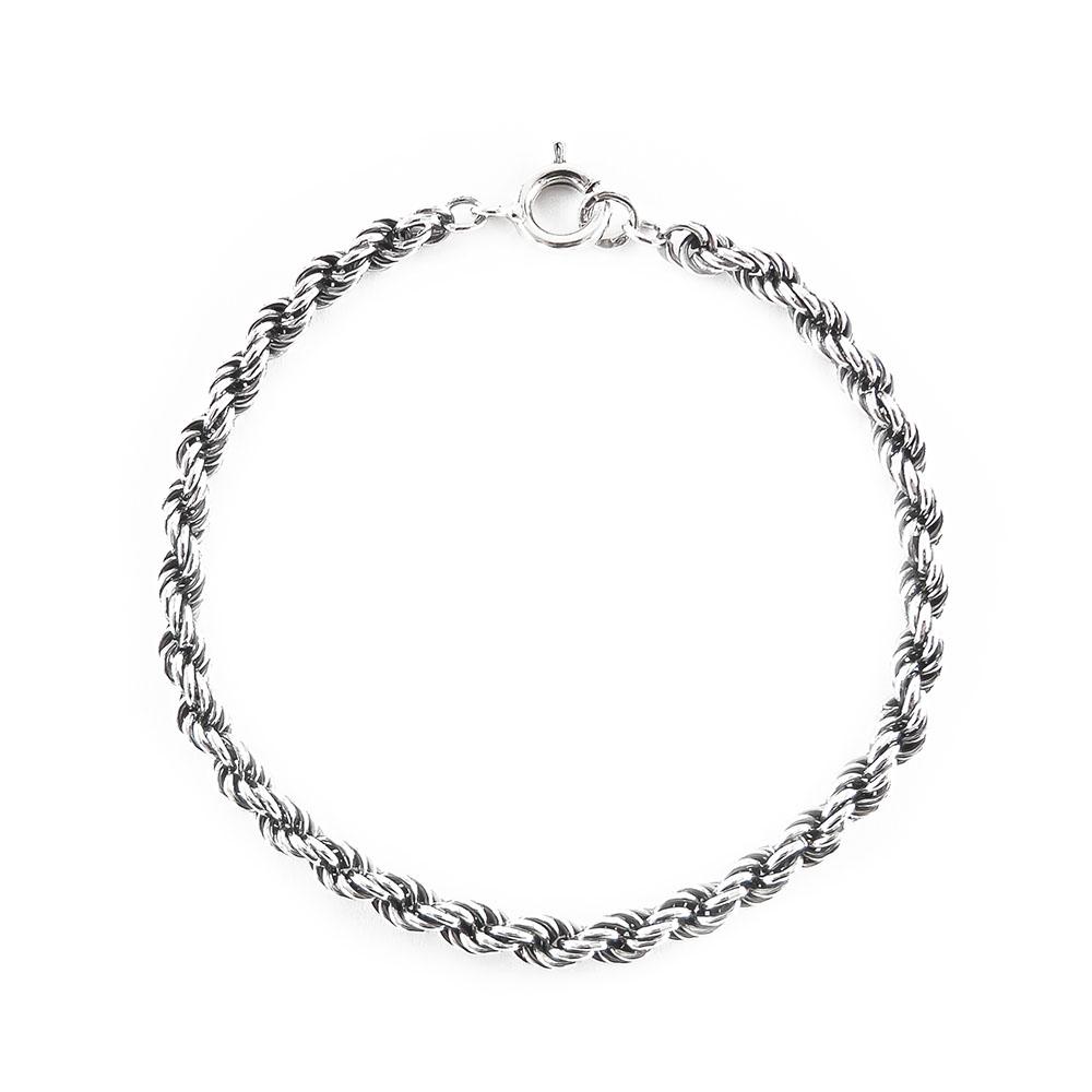 Hopeinen ranneketju,Gordell, 19,5 cm #0