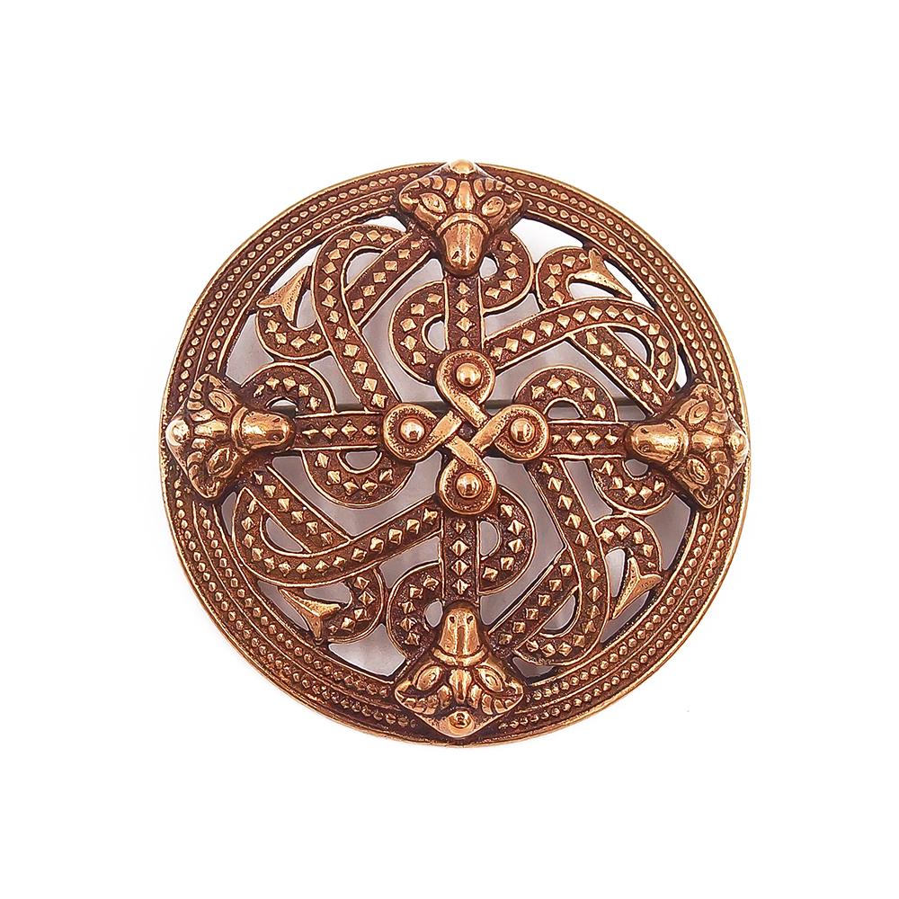 Kalevala koru Viikinkiaikainen Käärmesolki-38 49mm pronssi #0