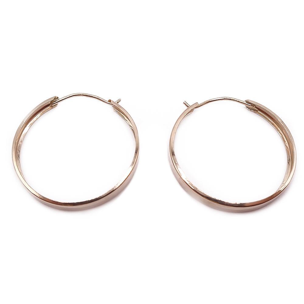 Kultaiset flakkarenkaat 2,7x25mm #1