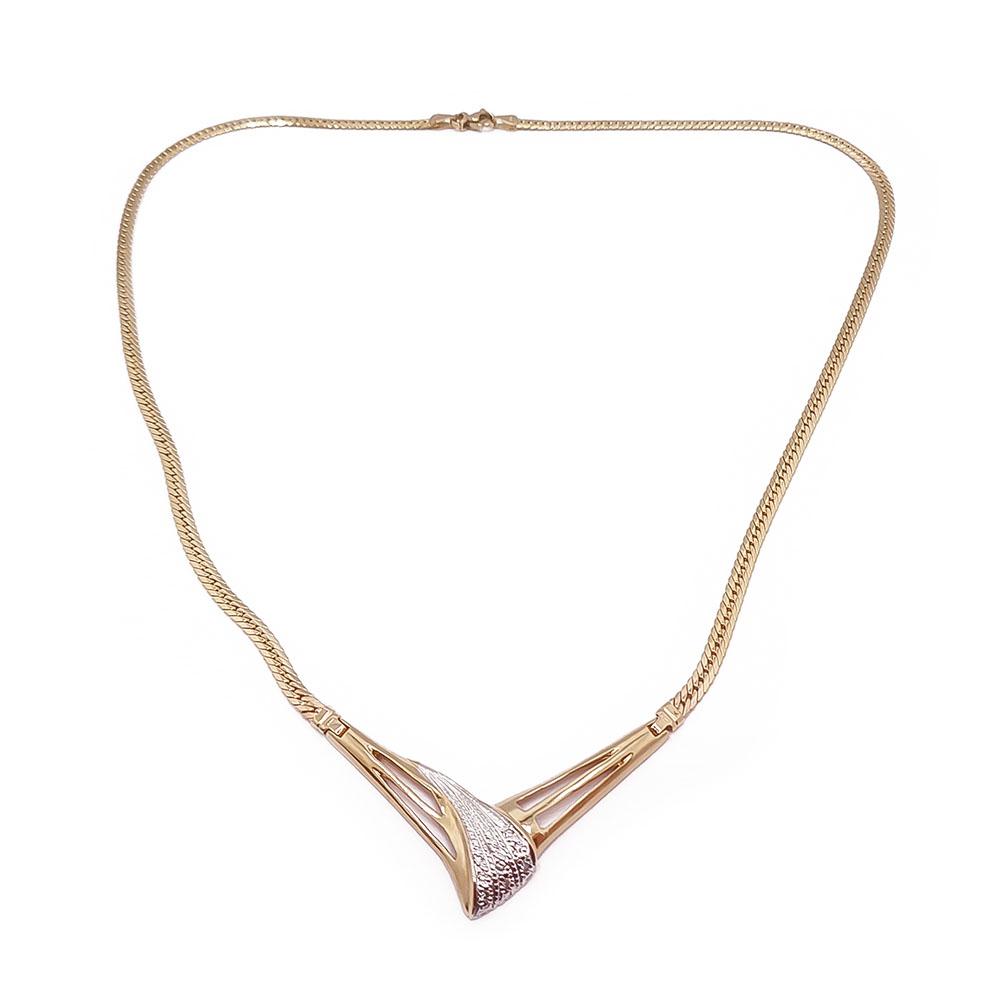 Kultainen timanttikääty 45cm 0,09ct #0