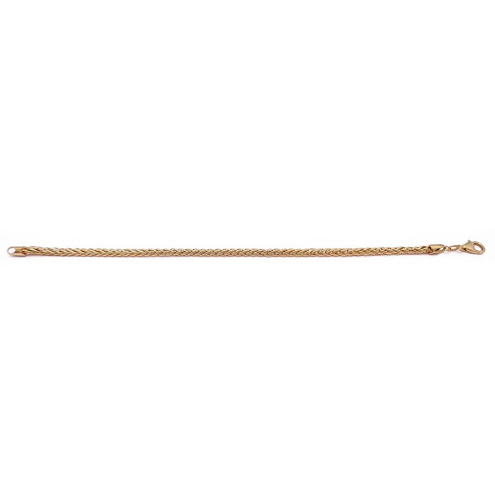 Kultainen vehnäketju 19cm #1