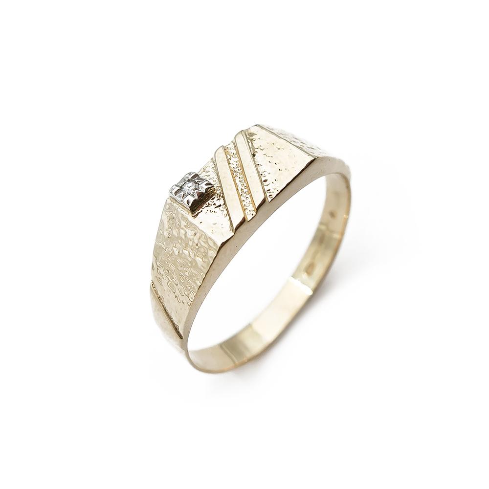 Timanttikantasormus 0,01ct 20,75mm #0