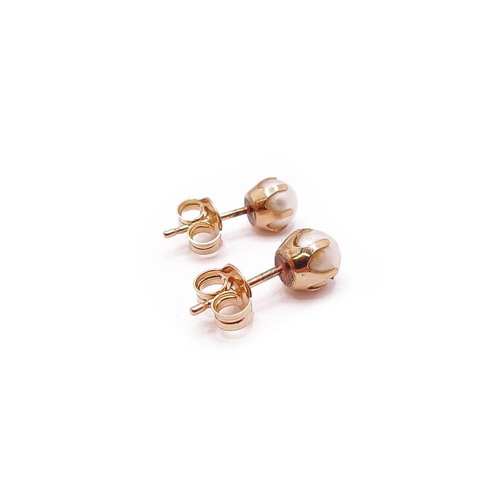Kultaiset helminapit 5mm #1
