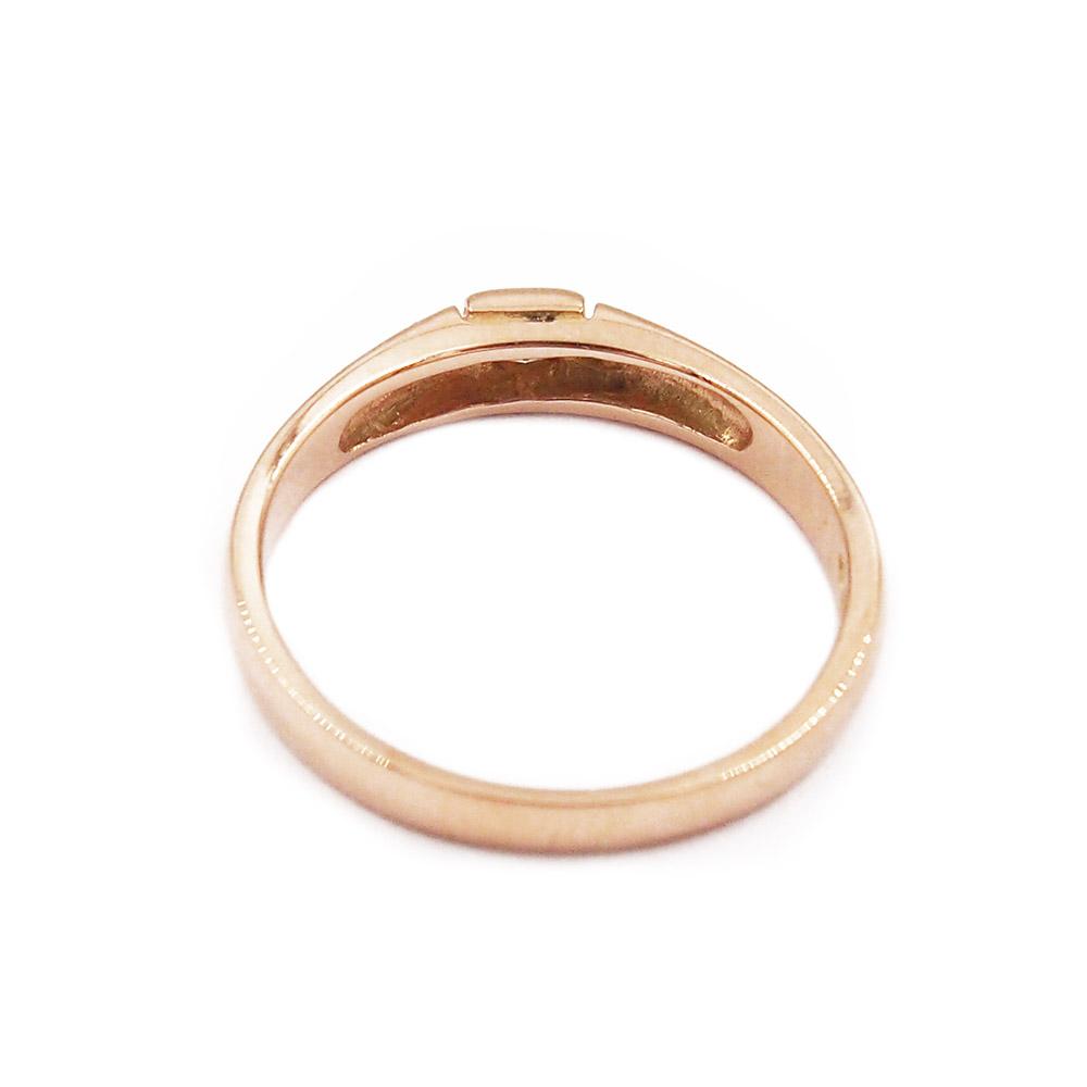 18k kultainen timanttisormus 0,10ct fl 16.75 2000 HEL #2