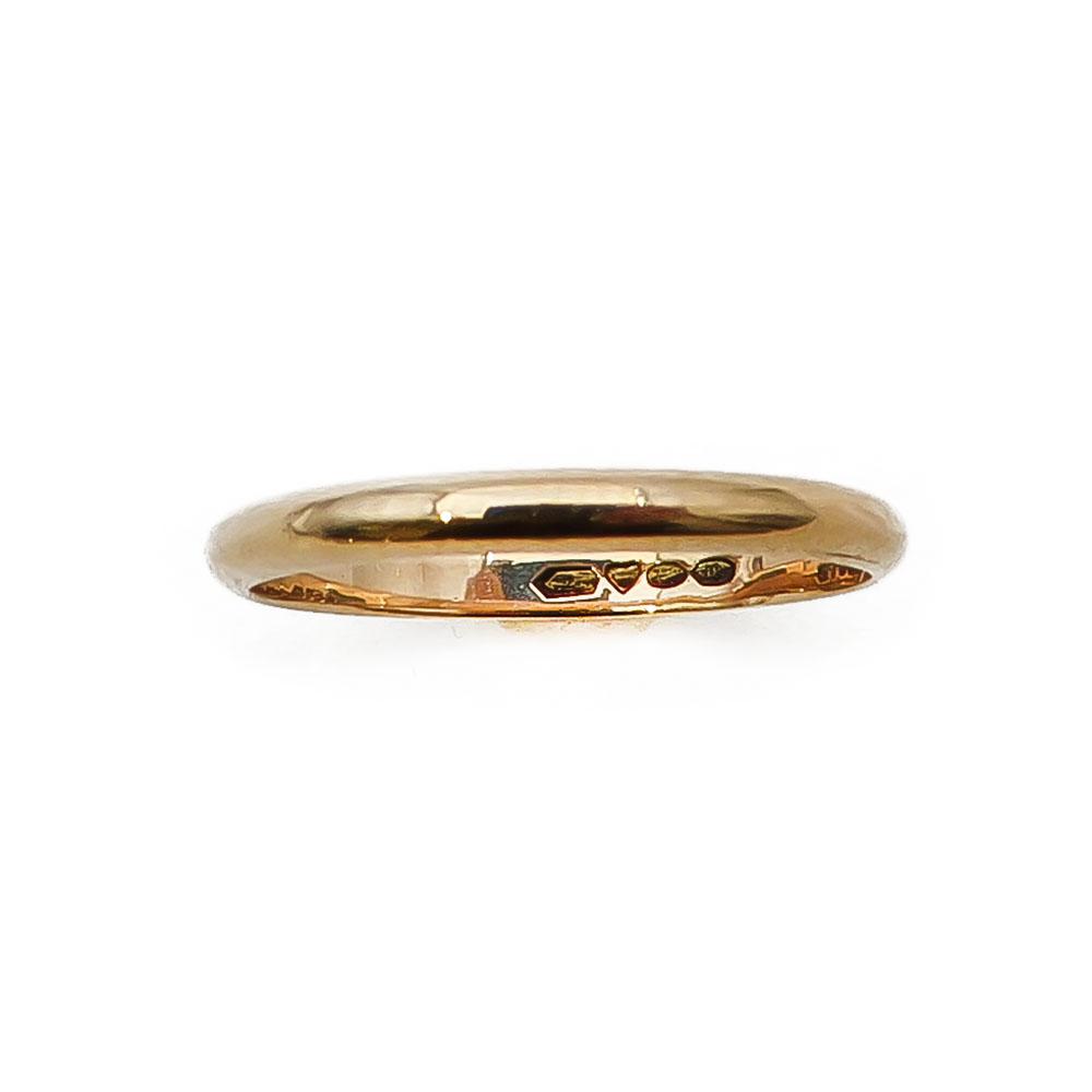 18K kihlasormus 15,25mm v.-86 #1