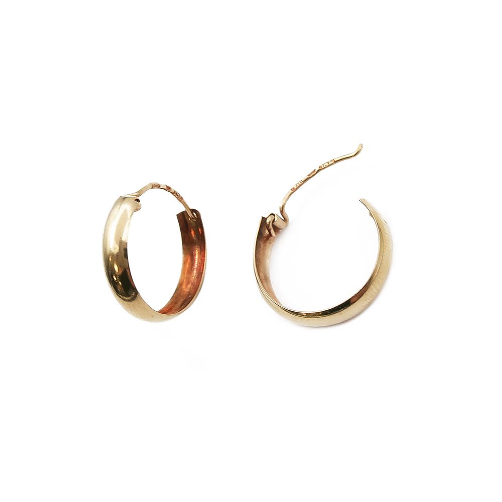 18k 16mm korvarenkaat #1