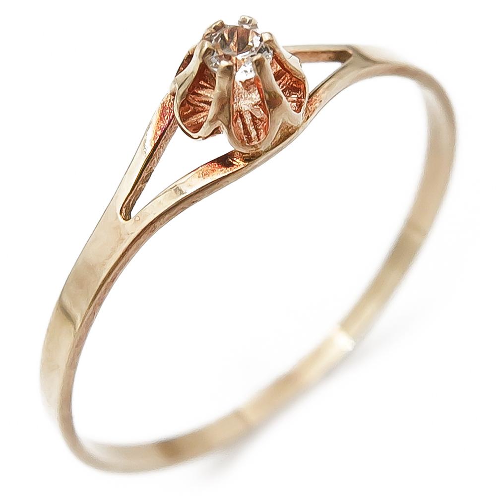 Timanttisormus 0,02ct 17,75mm #0