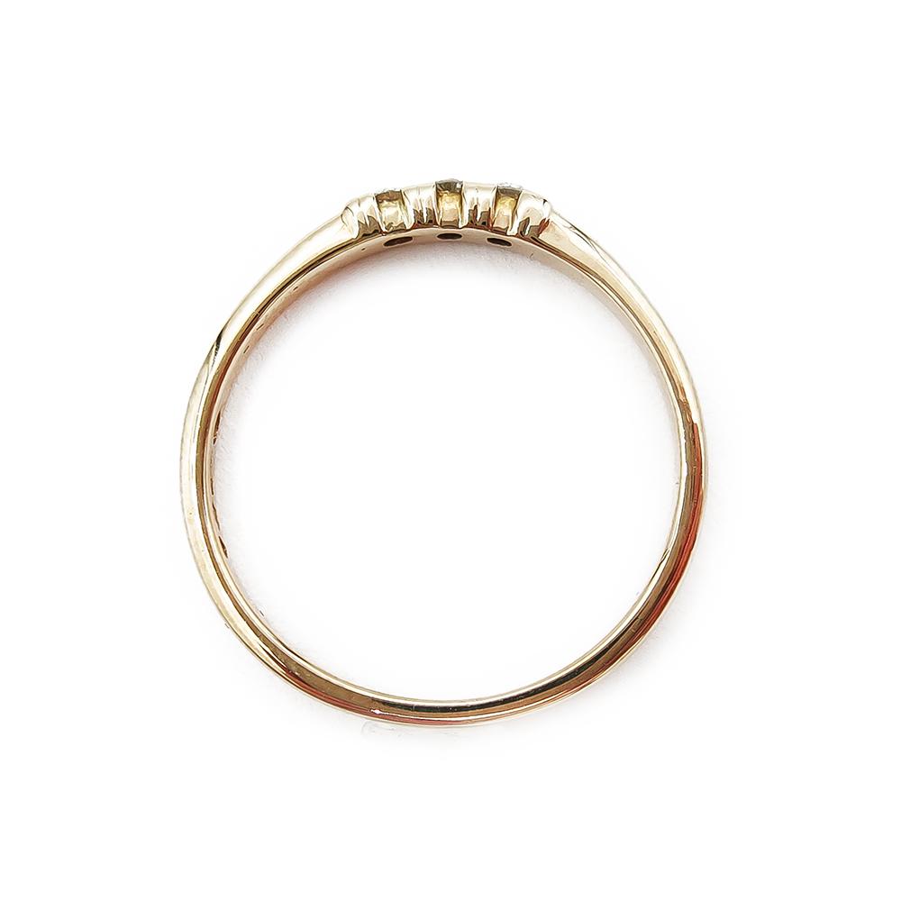 Timantti rivisormus 0,09ct 18,5mm #1