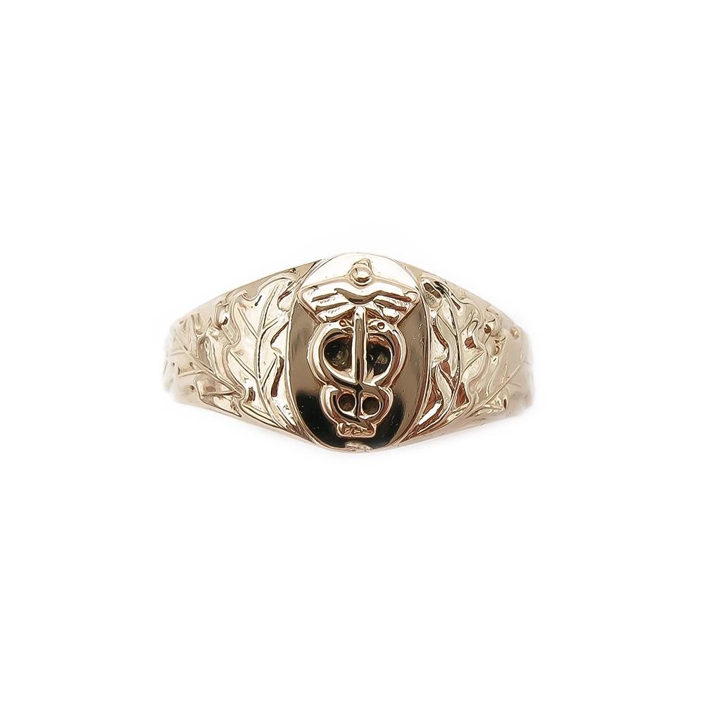 14k Maisterin ammattisormus 18,75mm #1