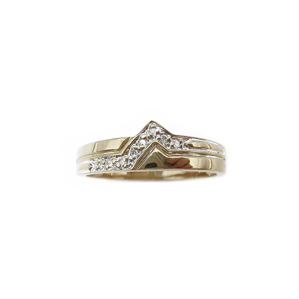 Timanttisormus 0,04ct 18mm #1