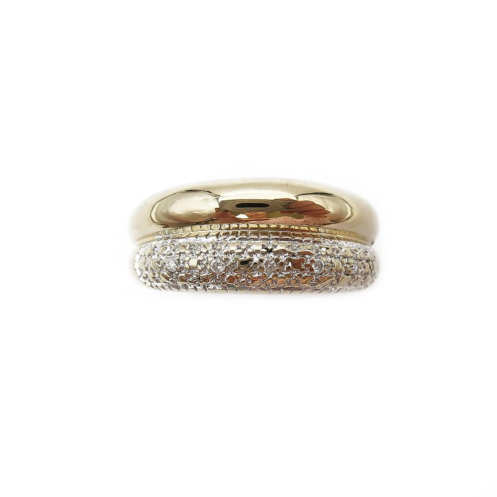 Timanttisormus 0,025ct 17,25mm #1