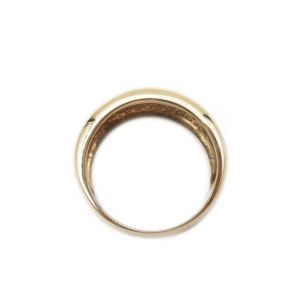 Timanttisormus 0,025ct 17,25mm #2