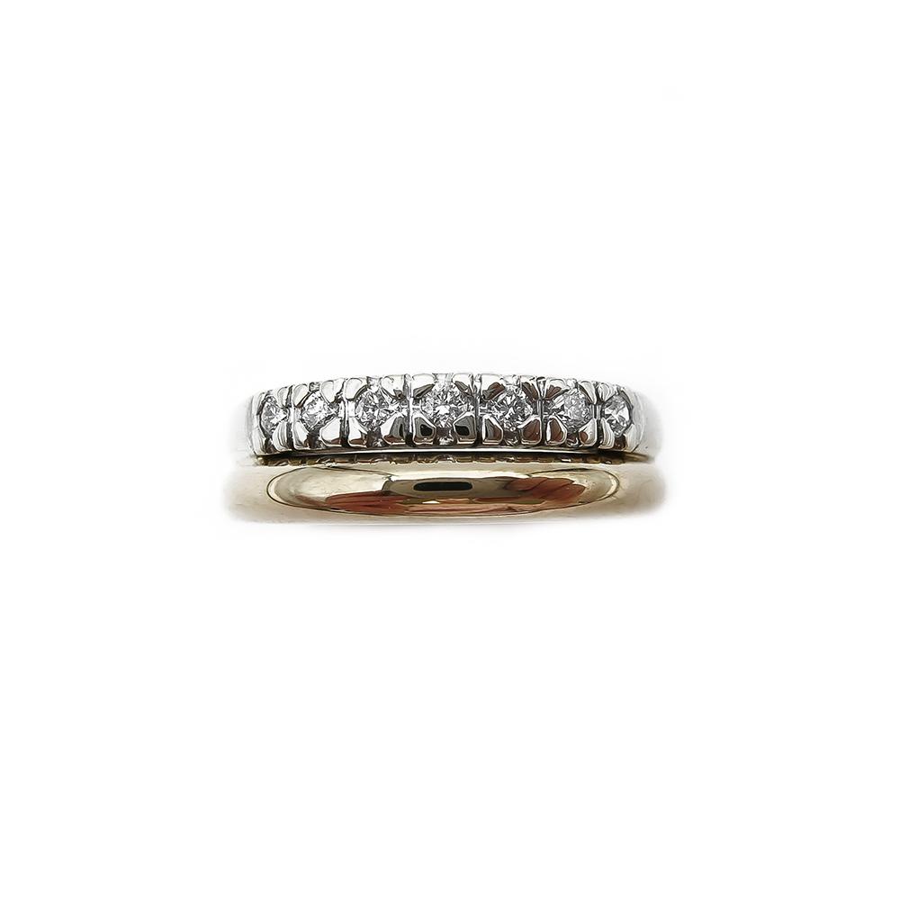Timanttituplarivisormus 7x 0,02ct 17mm #1