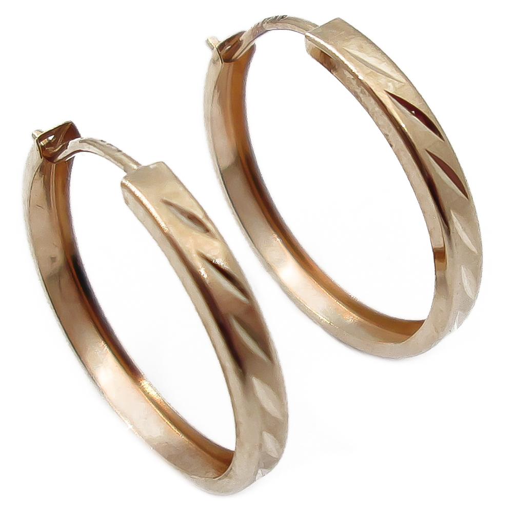 Kultaiset korvarenkaat 15mmx2mm #0