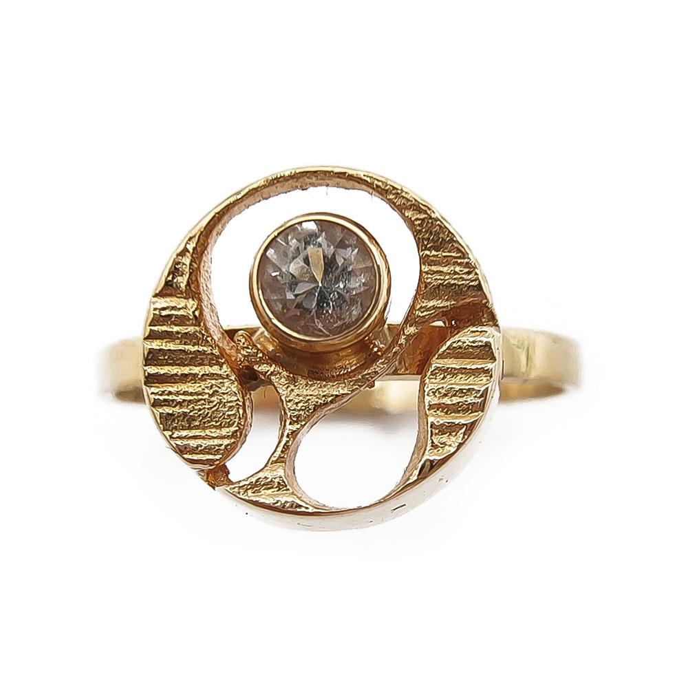 18k Karl Laine sormus 14mm #1