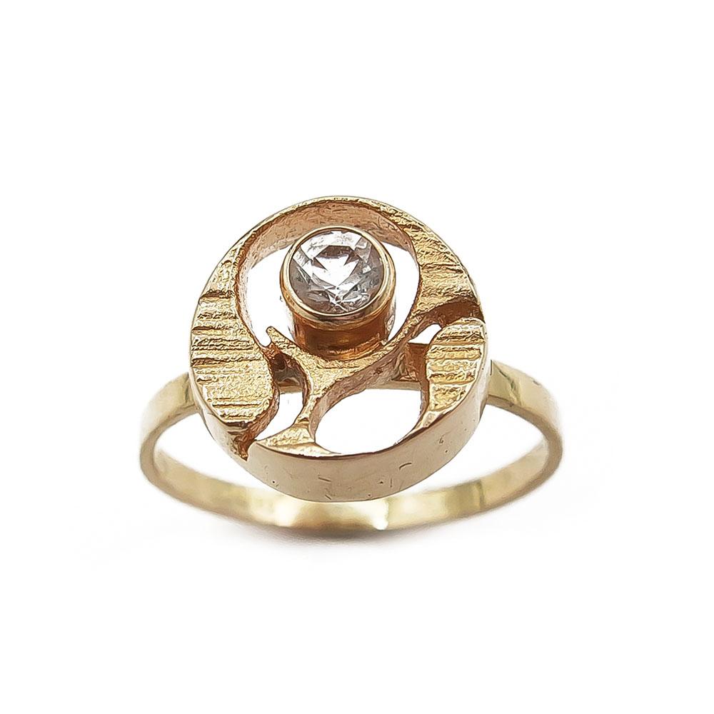 18k Karl Laine sormus 14mm #2