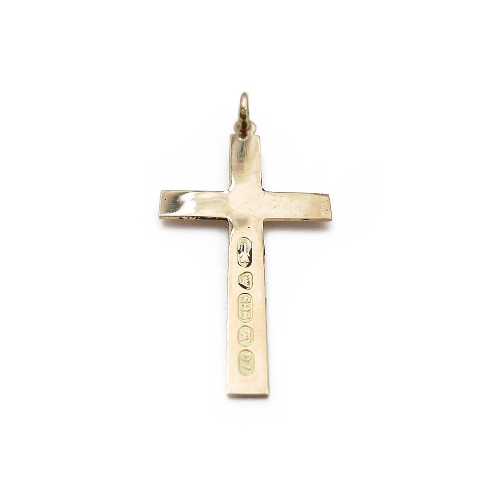Sileä 3cm ristiriipus v.-57 #1