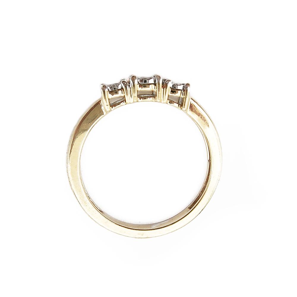 Timanttisormus 0,03ct 18,5mm #2