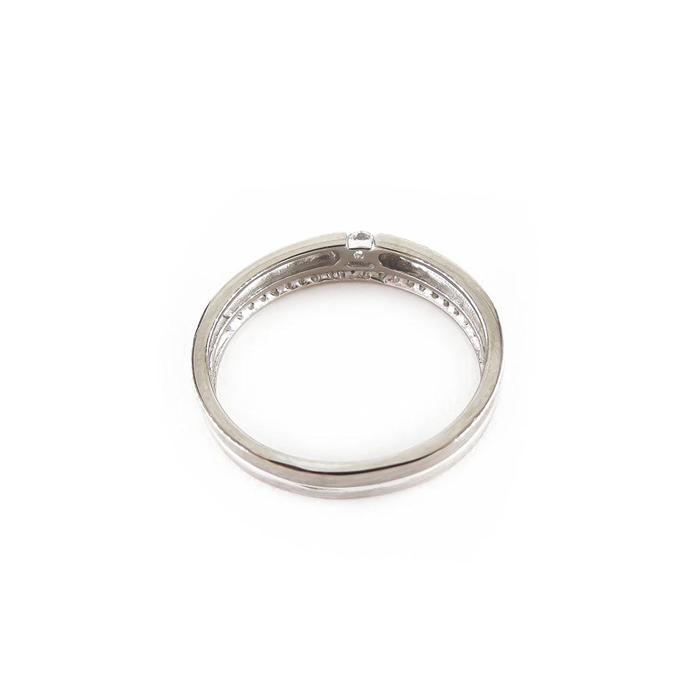 Timanttisormus 0,10ct valkokulta, 16mm, Story of Love Dubrovnik #3