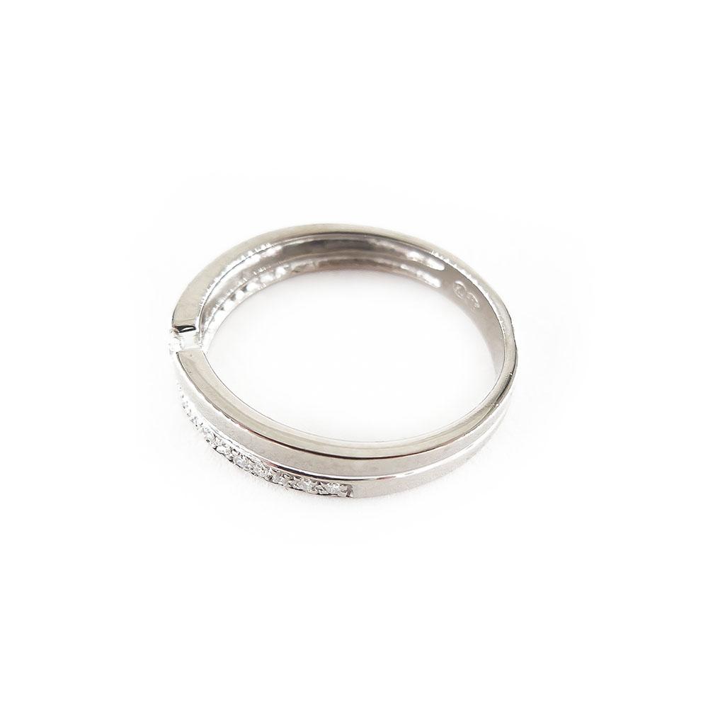 Timanttisormus 0,10ct valkokulta, 16mm, Story of Love Dubrovnik #4