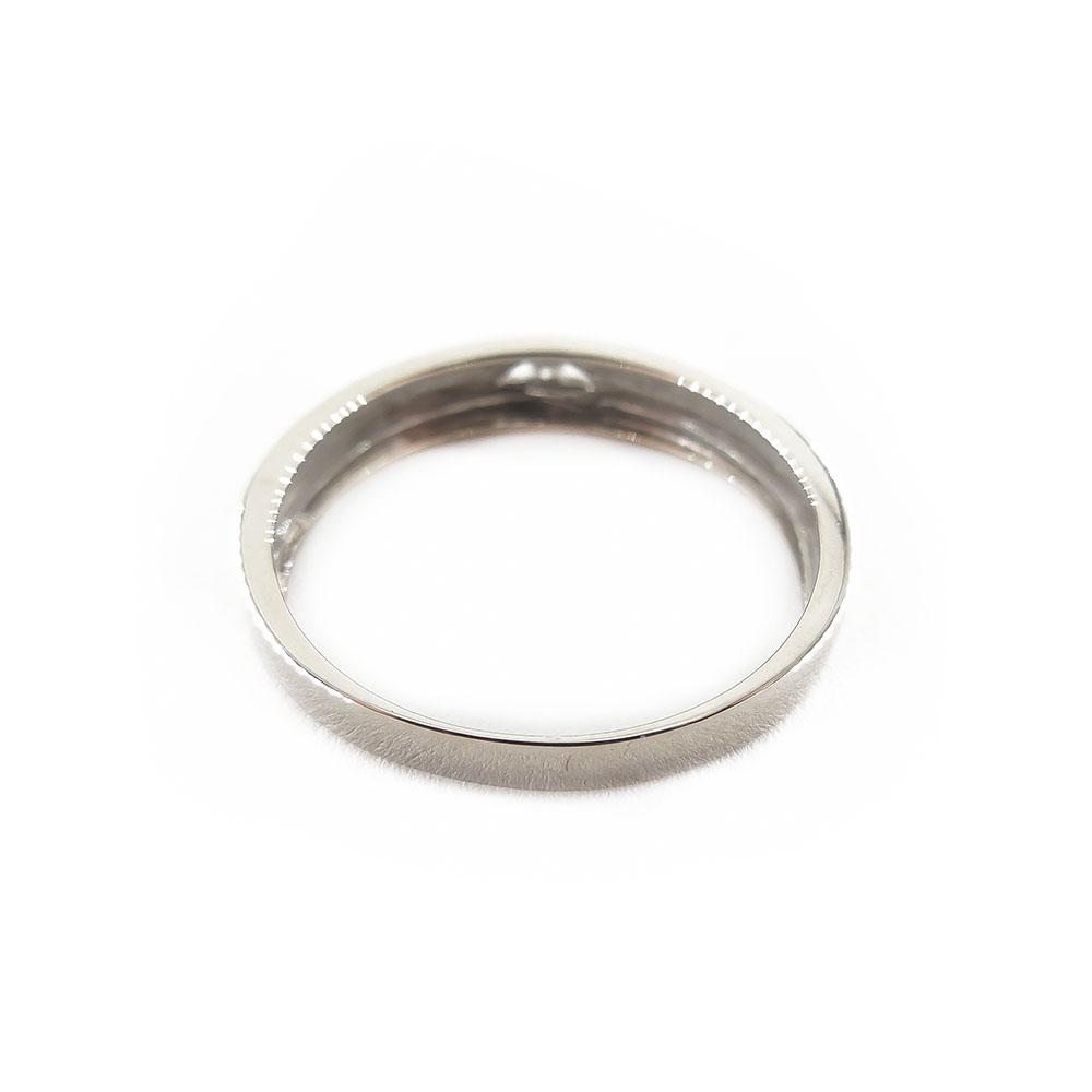 Valkokultainen timanttisormus, Tim. 0,01ct, 18,75mm #3