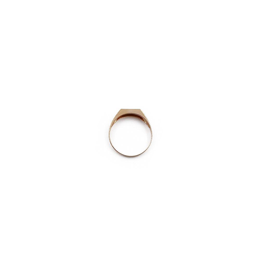 Kultainen kantasormus timantilla 0.005ct #1