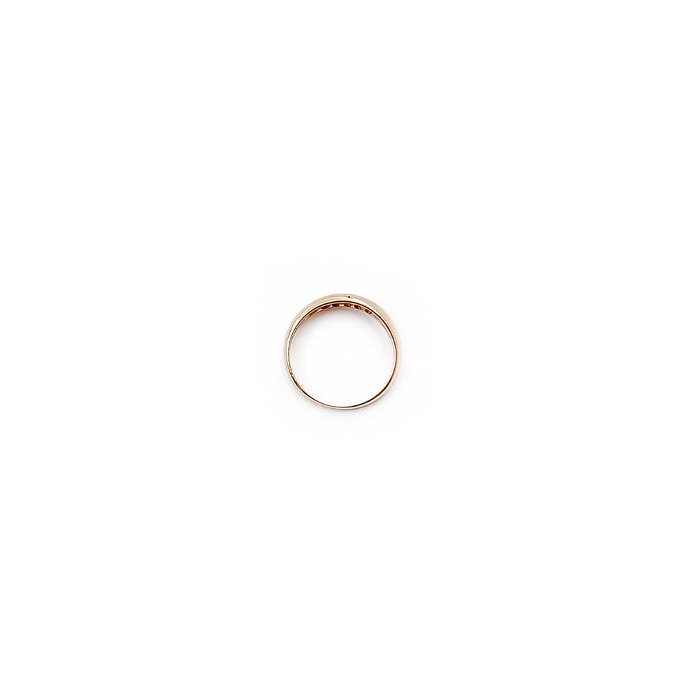 Kultainen timanttisormus   5x 0,005ct #1