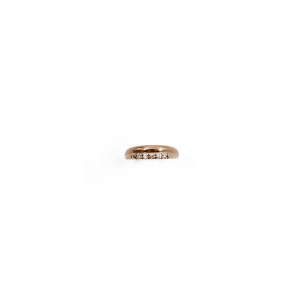 Kultainen timanttisormus   5x 0,005ct #2