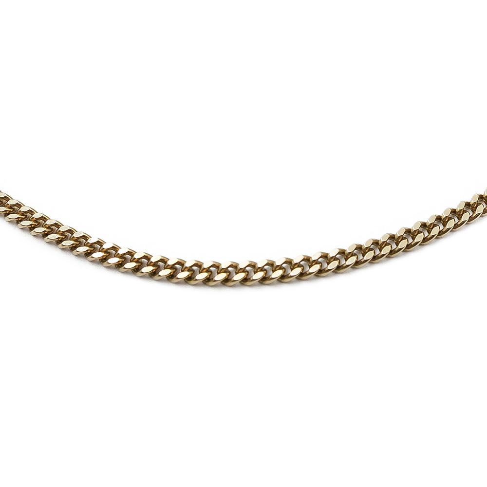 2,1mm Umpipanssarikaulaketju 47cm #0