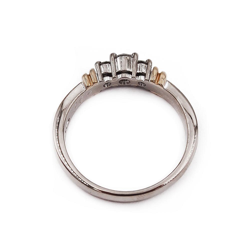 Valkokultainen Silván timanttisormus 3kpl yhteensä 0.34ct 18.25 2002 #1