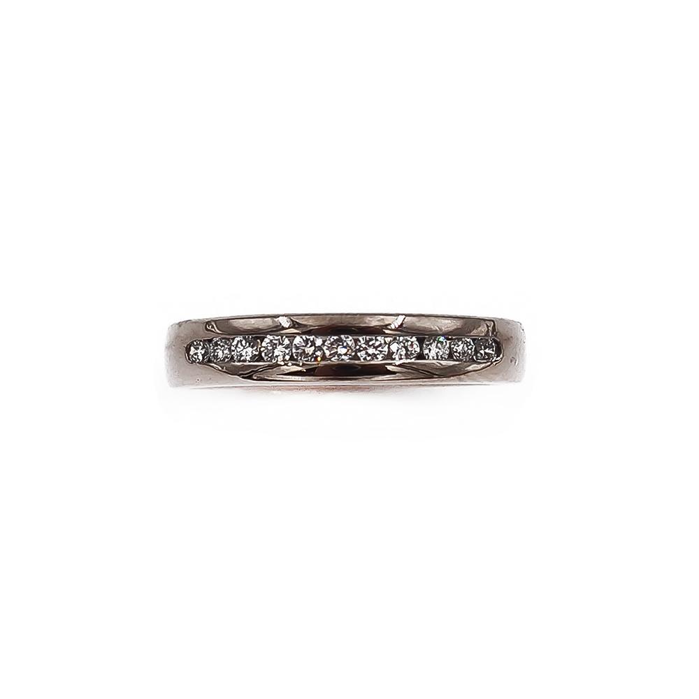 Valkokultainen Kultakeskuksen timanttirivisormus 11x0.20ct 4mm 15,75 2008 #1