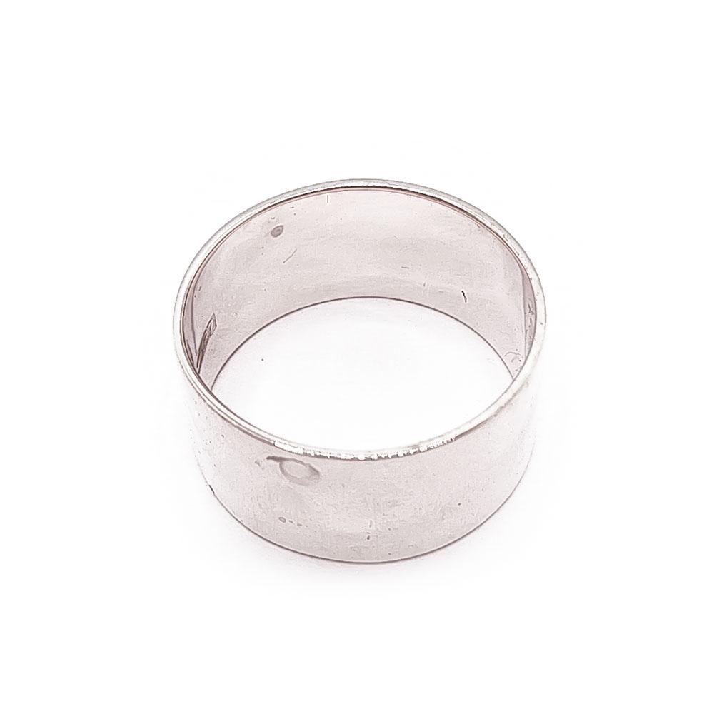 Hopeinen sormus 18-mm v.-70 #1